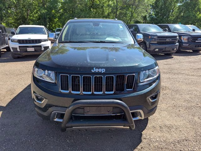 2015 Black Forest Green Pearlcoat Jeep Grand Cherokee Limited 4X4 SUV