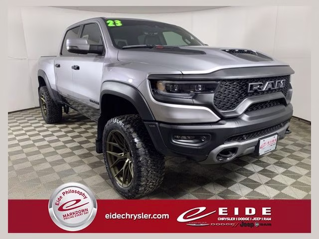 2023 Billet Silver Metallic Clearcoat Ram 1500 TRX 4X4 Truck