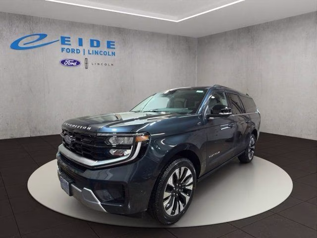 2026 Stone Blue Metallic Ford Expedition Max Platinum 4X4 SUV