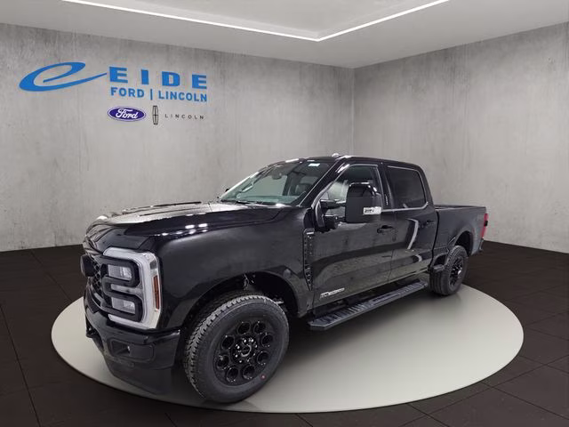 2026 Agate Black Metallic Ford Super Duty F-250 SRW Lariat Black Appearance 4X4 Truck