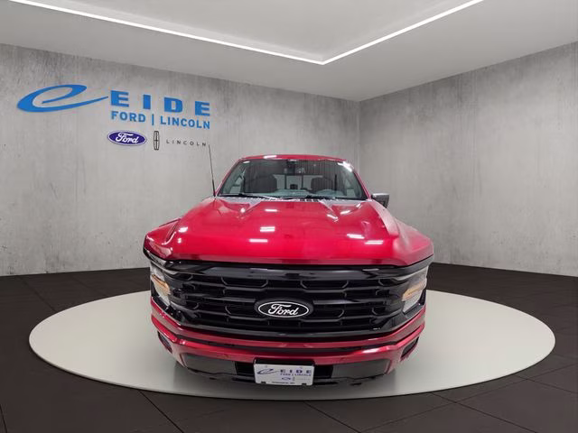 2026 Ruby Red Metallic Tinted Clearcoat Ford F-150 XLT Black Appearance 4X4 Truck