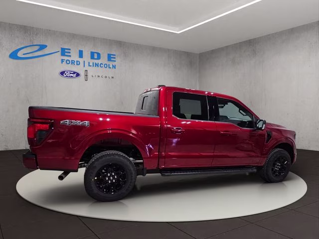 2026 Ruby Red Metallic Tinted Clearcoat Ford F-150 XLT Black Appearance 4X4 Truck