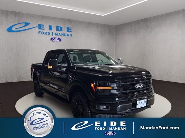 2026 Agate Black Metallic Ford F-150 XLT Black Appearance 4X4 Truck