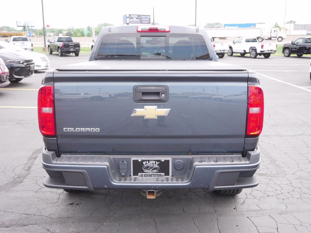 2016 Cyber Gray Metallic Chevrolet Colorado Z71 4X4 Truck