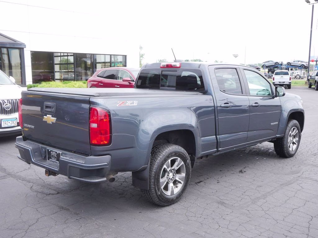2016 Cyber Gray Metallic Chevrolet Colorado Z71 4X4 Truck