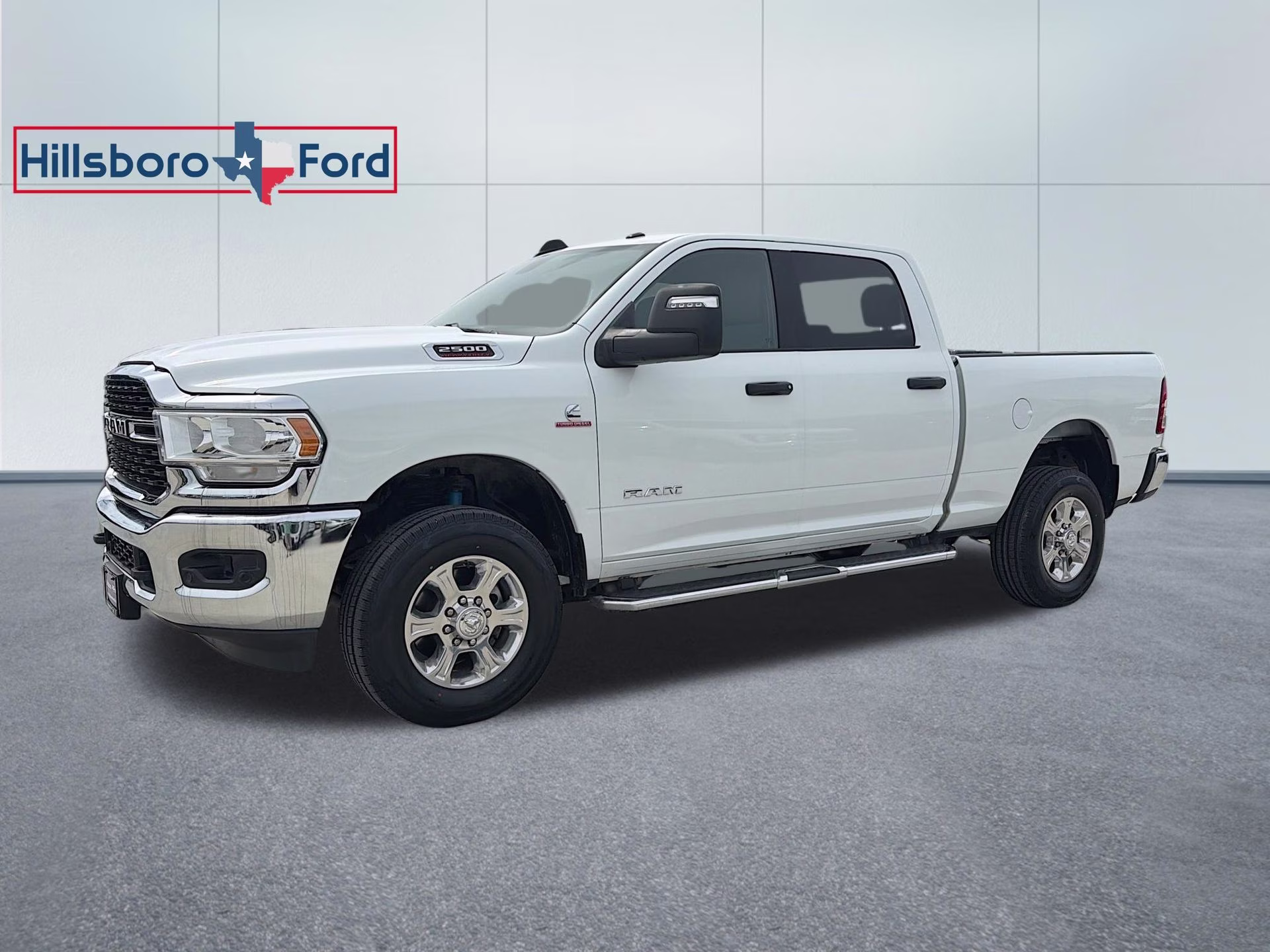 2024 Bright White Clearcoat Ram 2500 Big Horn 4X4 Truck