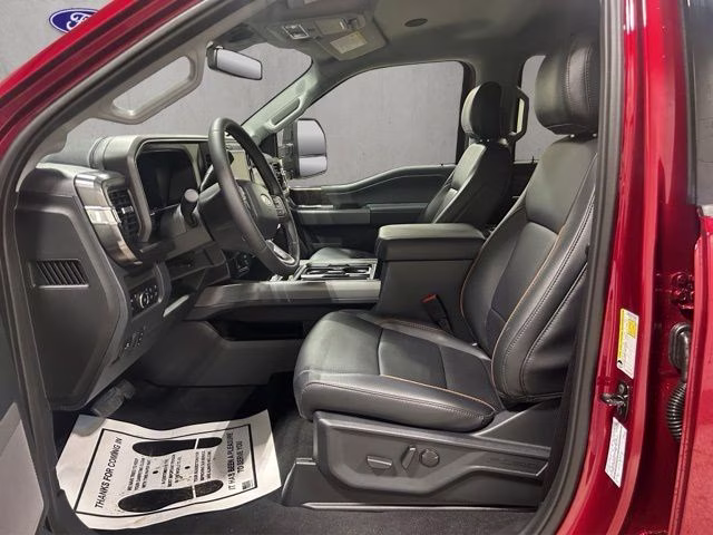 2026 Ruby Red Metallic Tinted Clearcoat Ford Super Duty F-250 SRW Lariat Black Appearance 4X4 Truck