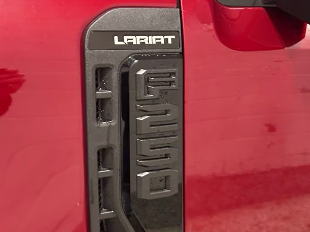 2026 Ruby Red Metallic Tinted Clearcoat Ford Super Duty F-250 SRW Lariat Black Appearance 4X4 Truck