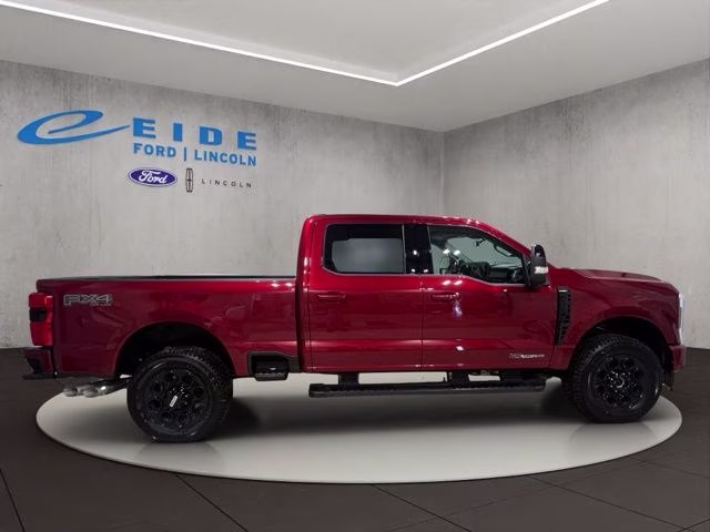 2026 Ruby Red Metallic Tinted Clearcoat Ford Super Duty F-250 SRW Lariat Black Appearance 4X4 Truck