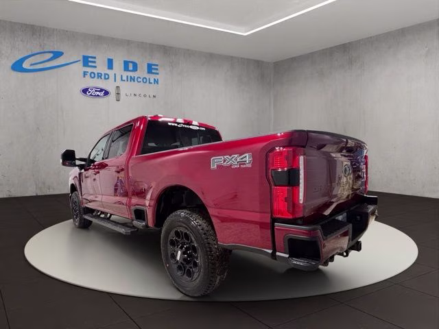 2026 Ruby Red Metallic Tinted Clearcoat Ford Super Duty F-250 SRW Lariat Black Appearance 4X4 Truck