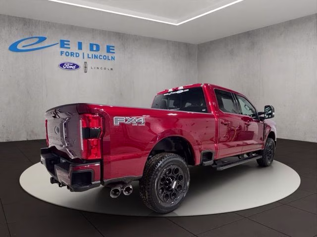 2026 Ruby Red Metallic Tinted Clearcoat Ford Super Duty F-250 SRW Lariat Black Appearance 4X4 Truck