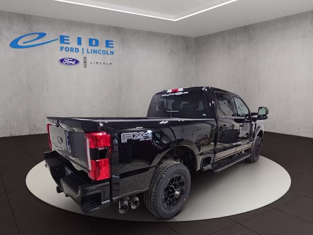 2026 Agate Black Metallic Ford Super Duty F-250 SRW Lariat Black Appearance 4X4 Truck