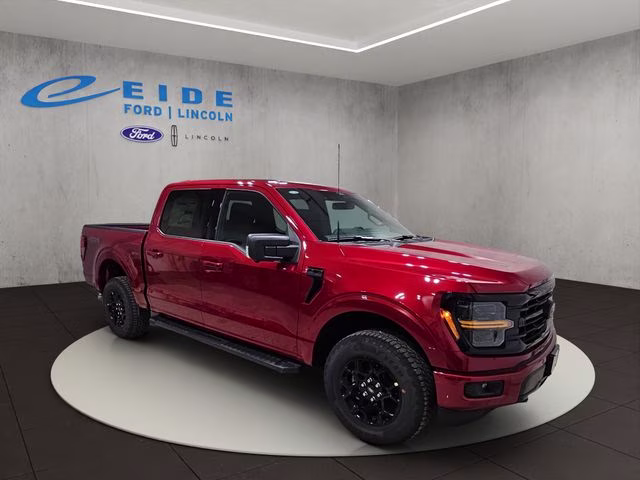 2026 Ruby Red Metallic Tinted Clearcoat Ford F-150 XLT Black Appearance 4X4 Truck