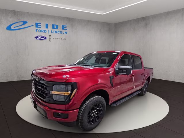 2026 Ruby Red Metallic Tinted Clearcoat Ford F-150 XLT Black Appearance 4X4 Truck