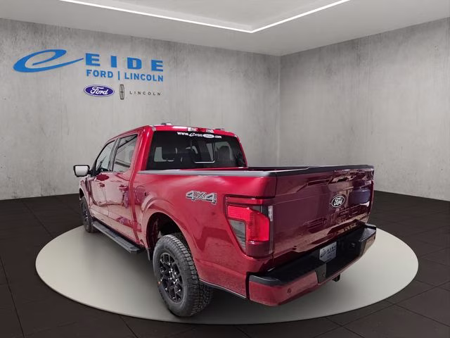 2026 Ruby Red Metallic Tinted Clearcoat Ford F-150 XLT Black Appearance 4X4 Truck
