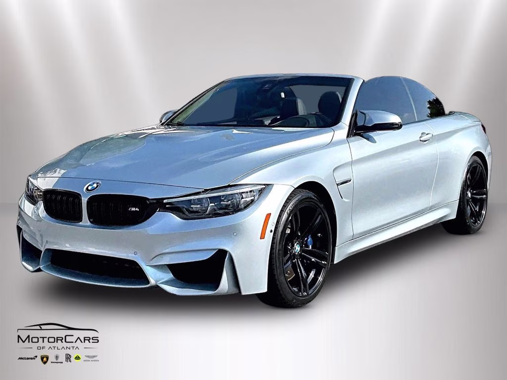 2018 Silverstone Metallic BMW M4 RWD Convertible