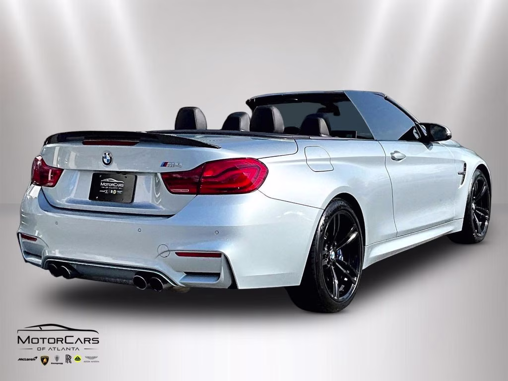 2018 Silverstone Metallic BMW M4 RWD Convertible