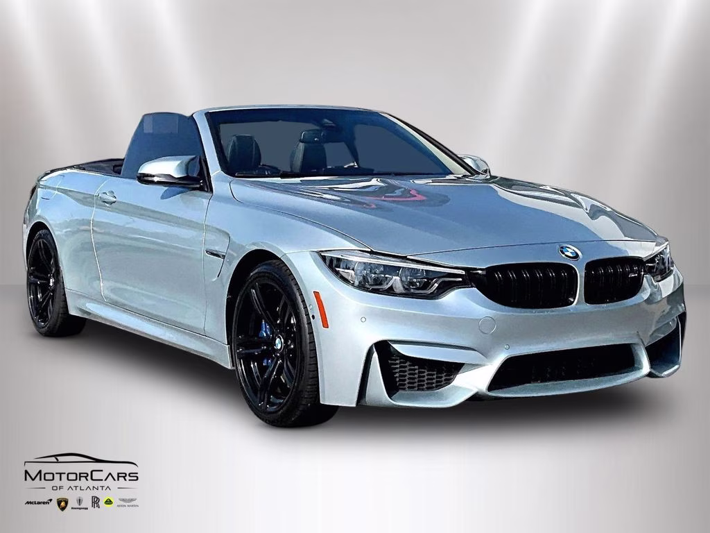 2018 Silverstone Metallic BMW M4 RWD Convertible