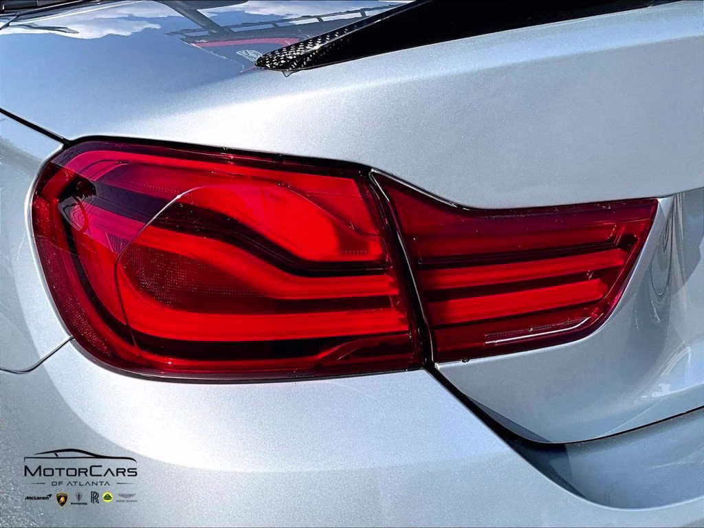 2018 Silverstone Metallic BMW M4 RWD Convertible