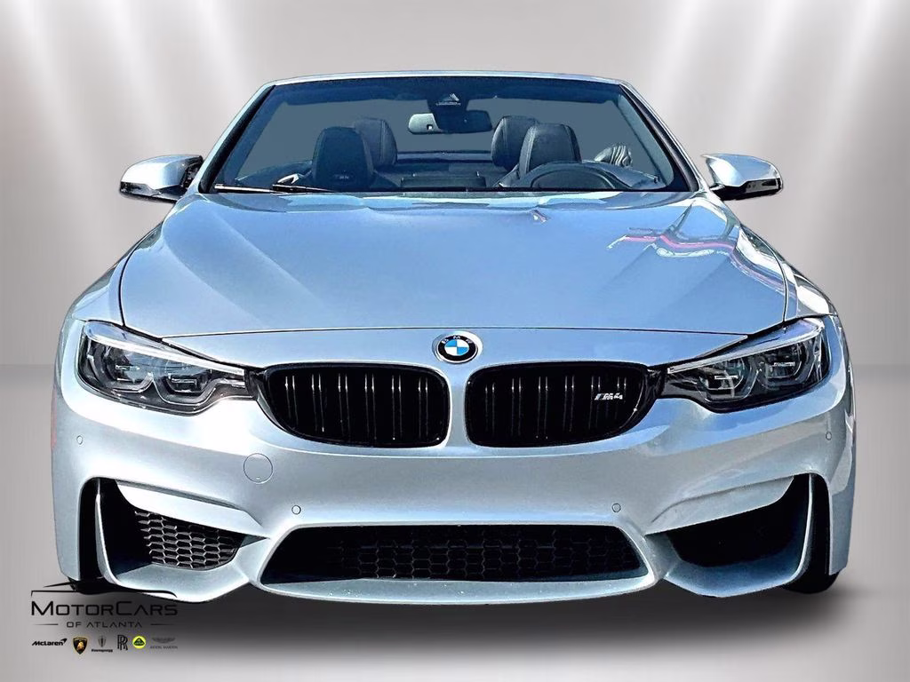 2018 Silverstone Metallic BMW M4 RWD Convertible