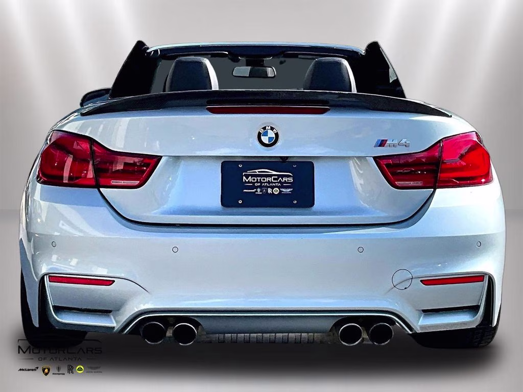 2018 Silverstone Metallic BMW M4 RWD Convertible