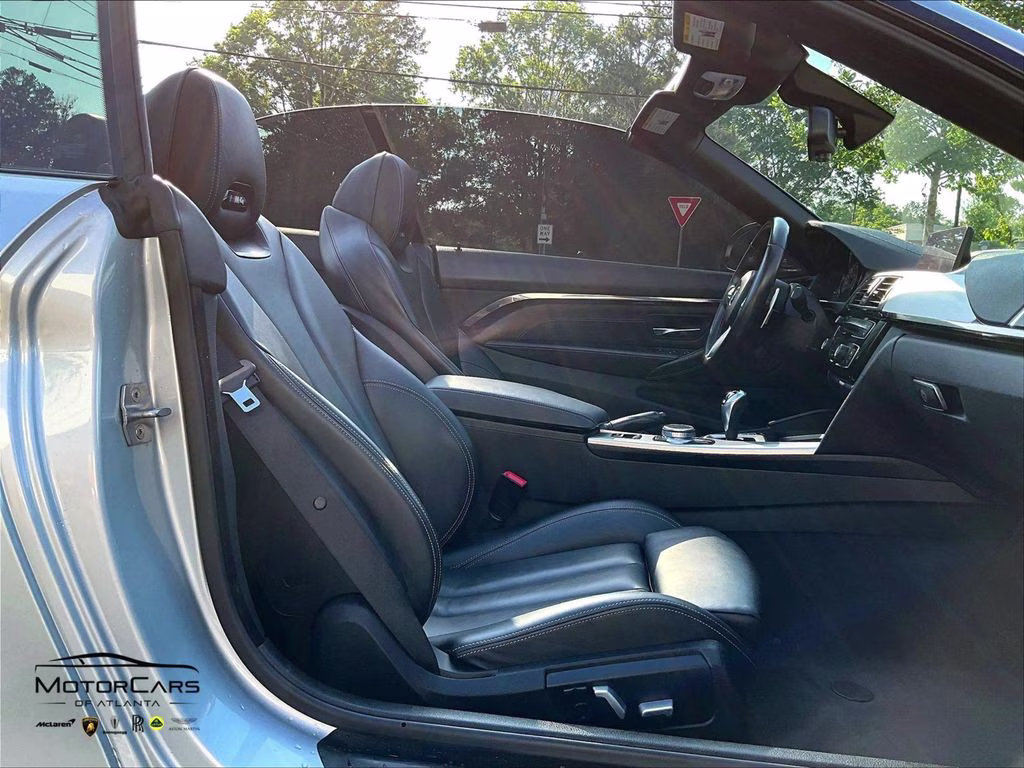 2018 Silverstone Metallic BMW M4 RWD Convertible