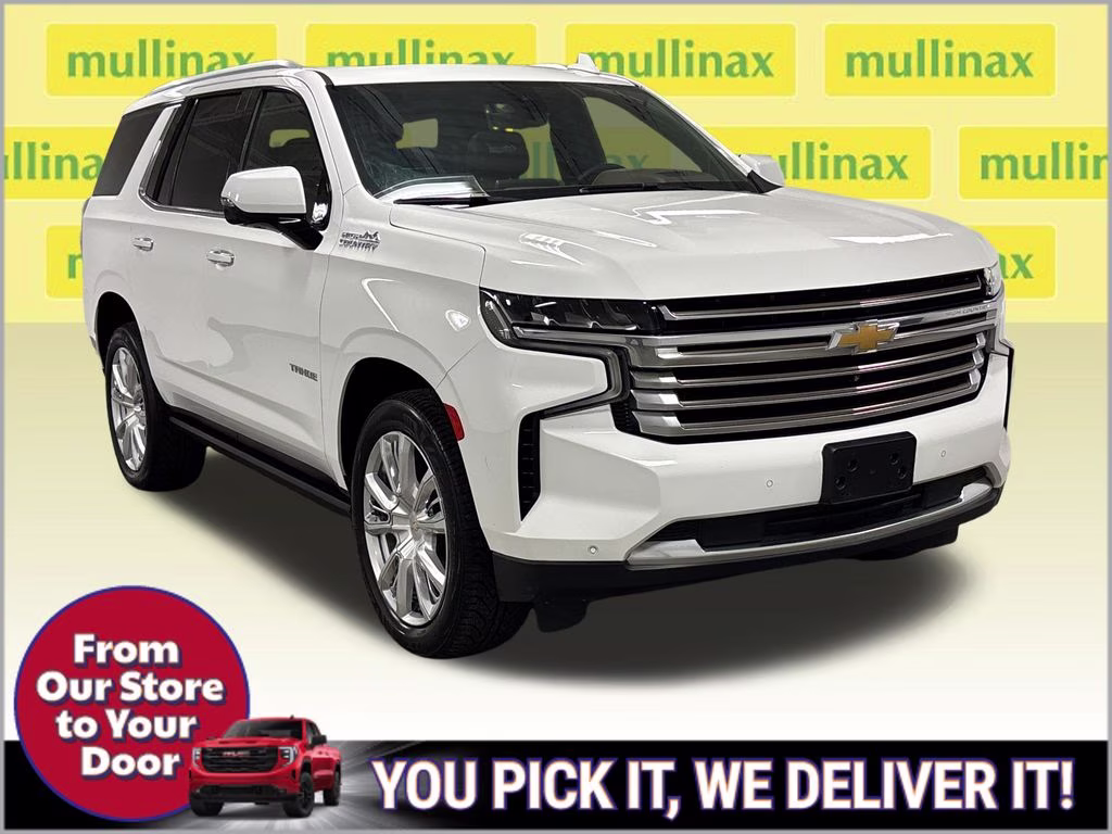 2021 Summit White Chevrolet Tahoe High Country RWD SUV