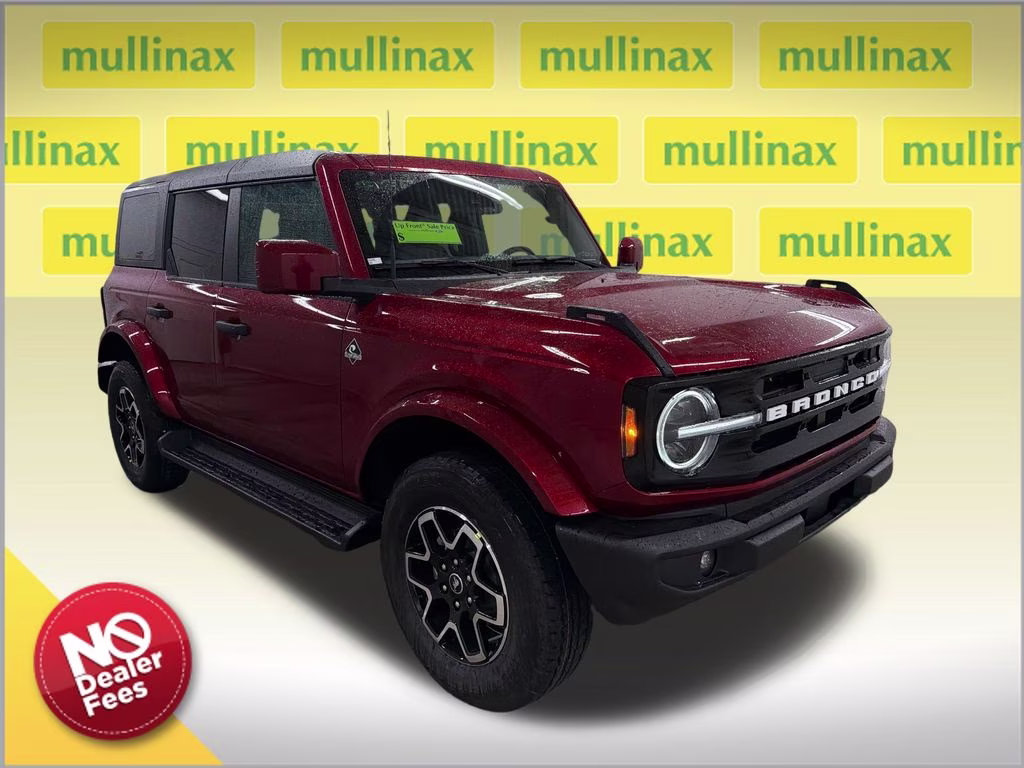 2026 RUBY RED TNTD Ford Bronco Outer Banks 4X4 SUV