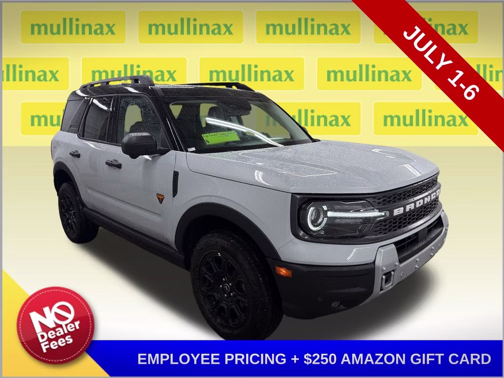 2026 SPACE WHITE Ford Bronco Sport Badlands 4X4 SUV