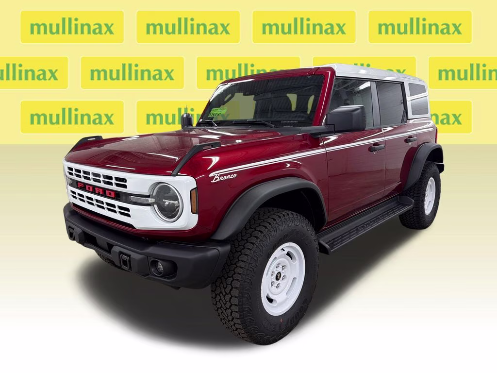 2026 RUBY RED TNTD Ford Bronco Heritage Edition 4X4 SUV