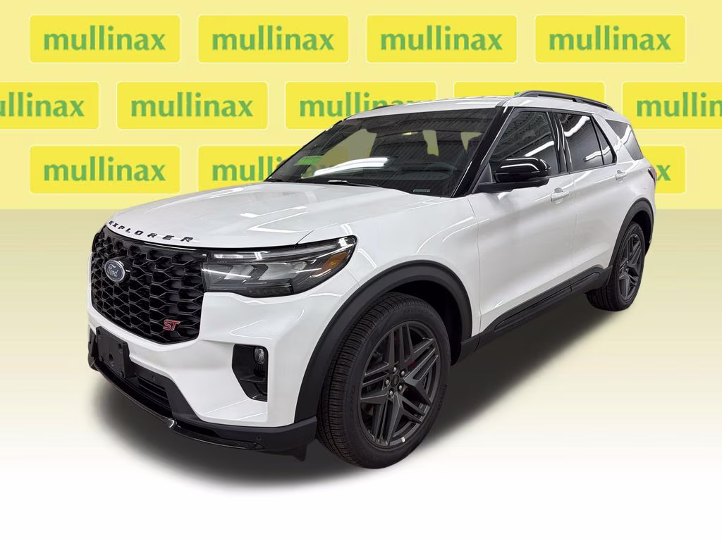 2026 STAR WHITE TRI-COAT Ford Explorer ST RWD SUV