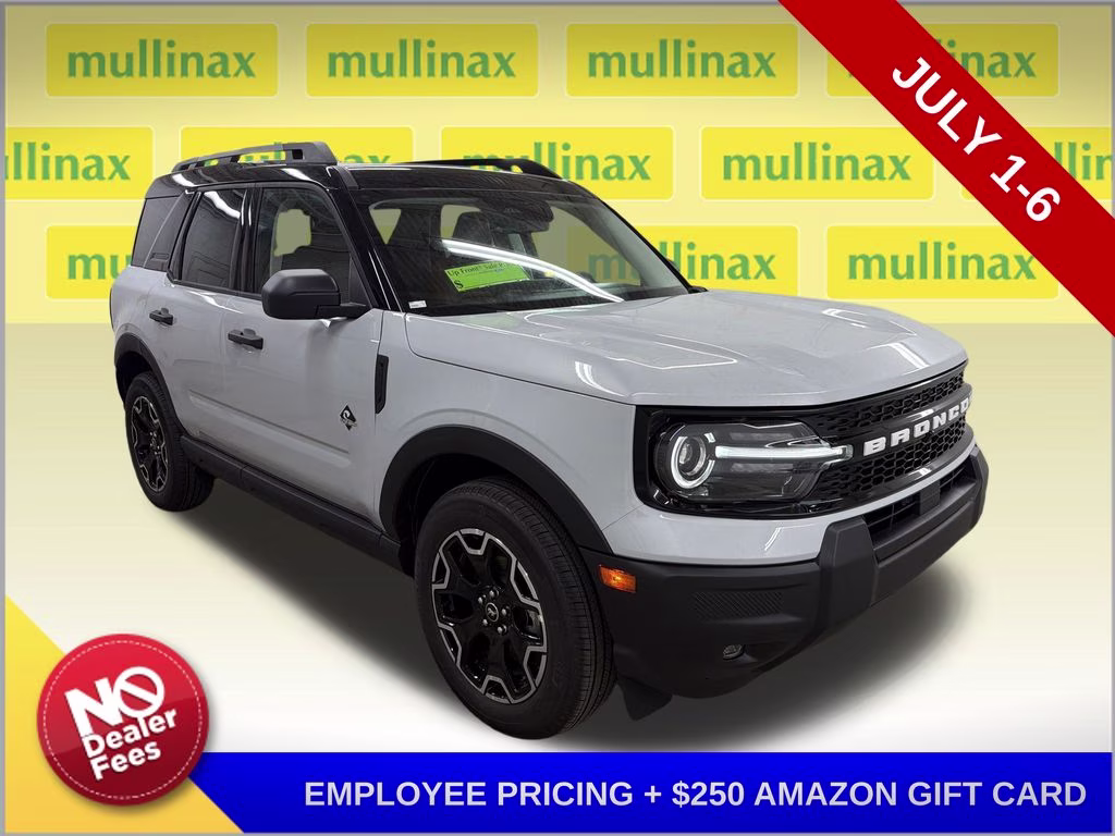 2026 SPACE WHITE Ford Bronco Sport Outer Banks 4X4 SUV