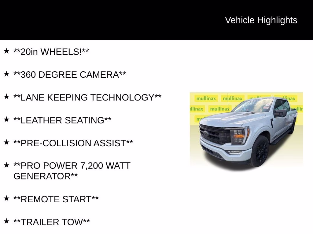 2023 Avalanche Ford F-150 XLT 4X4 Truck