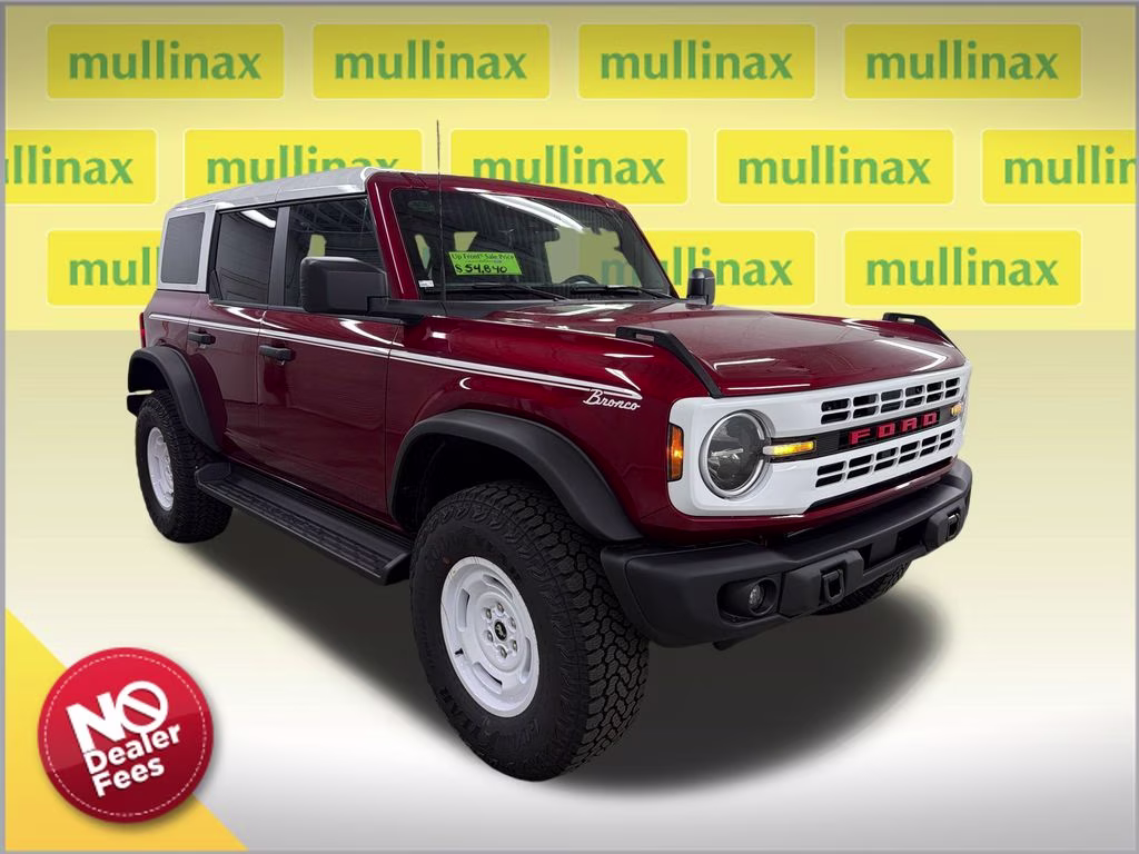 2026 RUBY RED TNTD Ford Bronco Heritage Edition 4X4 SUV