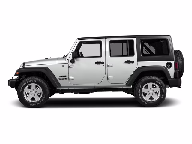 2016 Bright White Clearcoat Jeep Wrangler Unlimited Sport 4X4 SUV