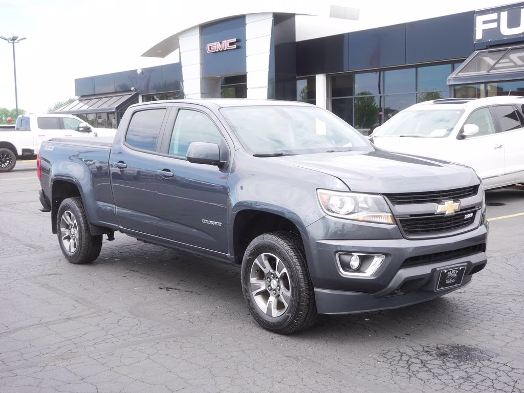 2016 Cyber Gray Metallic Chevrolet Colorado Z71 4X4 Truck