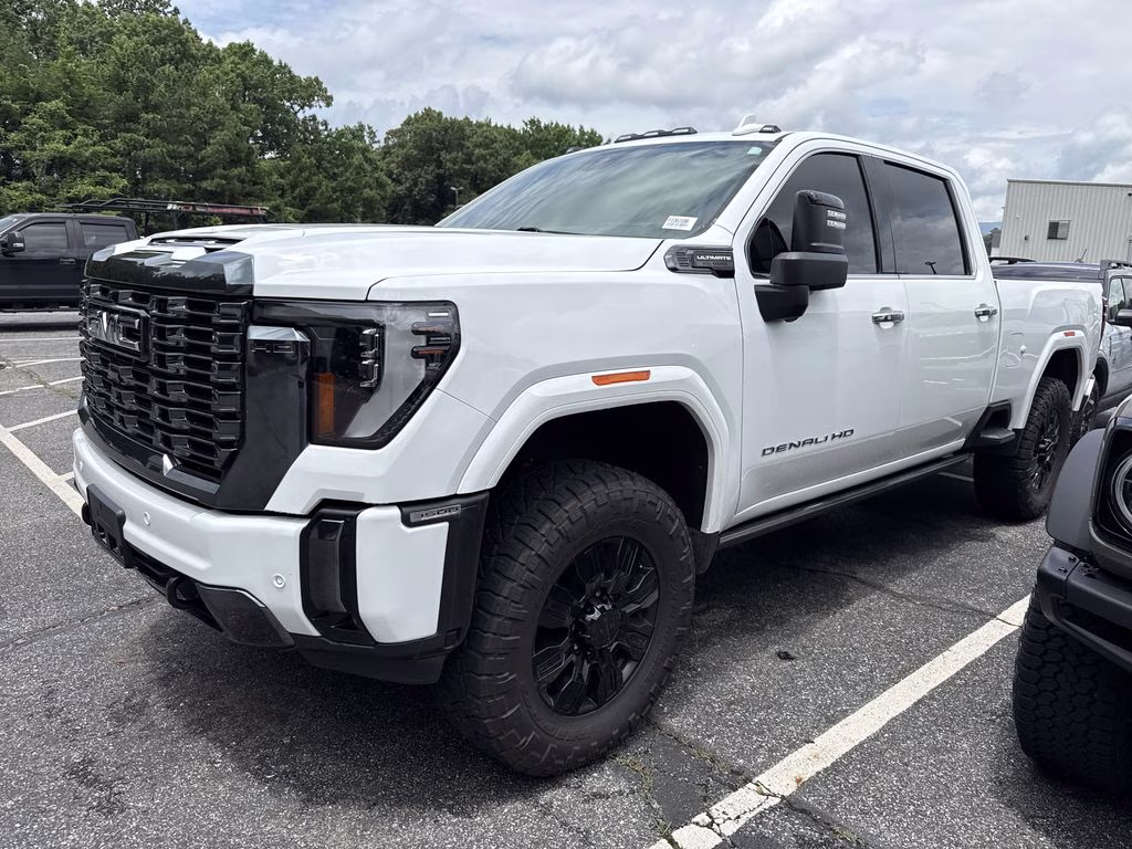 2024 Summit White GMC Sierra 3500HD Denali Ultimate 4X4 Truck
