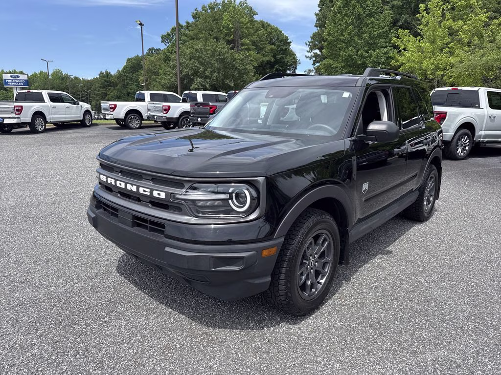 2022 Shadow Black Ford Bronco Sport Big Bend 4X4 SUV