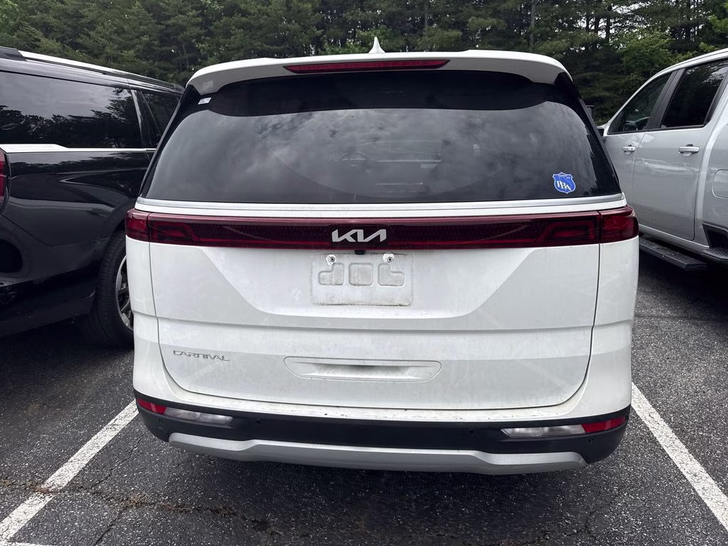2024 Snow White Pearl Kia Carnival LX FWD Van