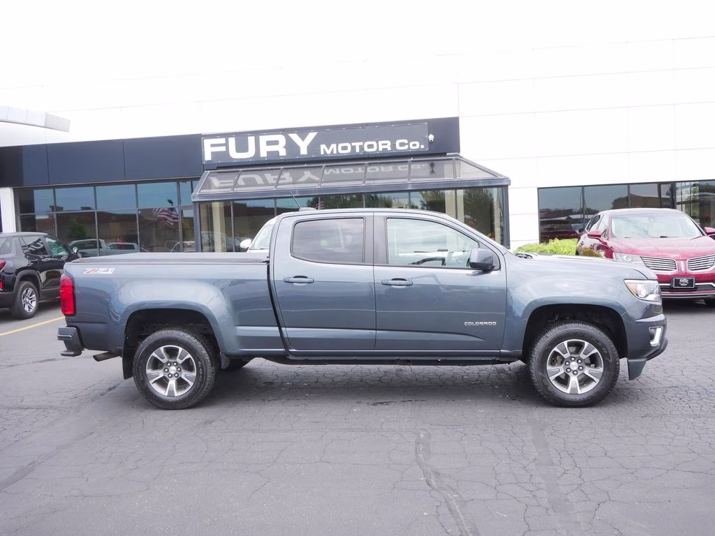 2016 Cyber Gray Metallic Chevrolet Colorado Z71 4X4 Truck