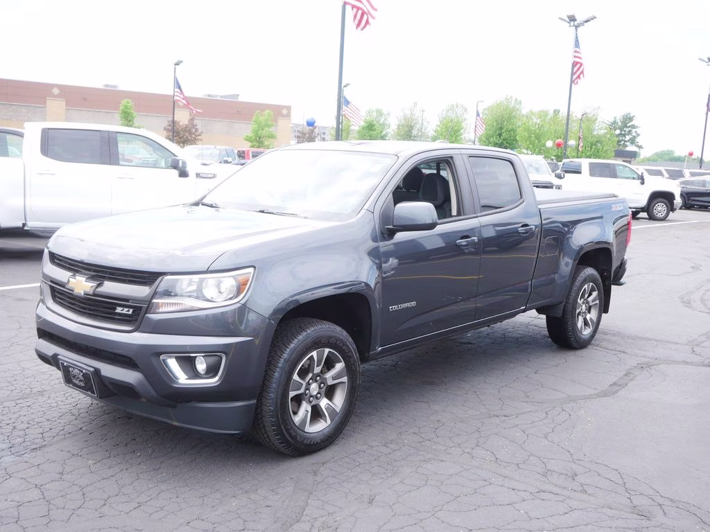 2016 Cyber Gray Metallic Chevrolet Colorado Z71 4X4 Truck