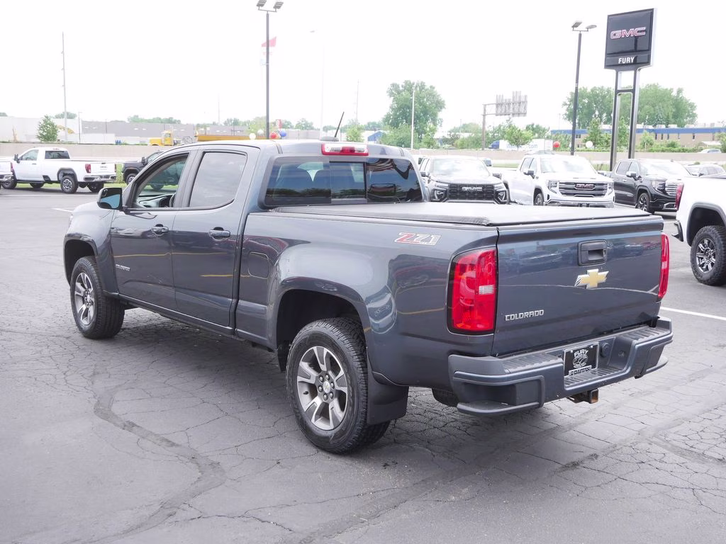 2016 Cyber Gray Metallic Chevrolet Colorado Z71 4X4 Truck