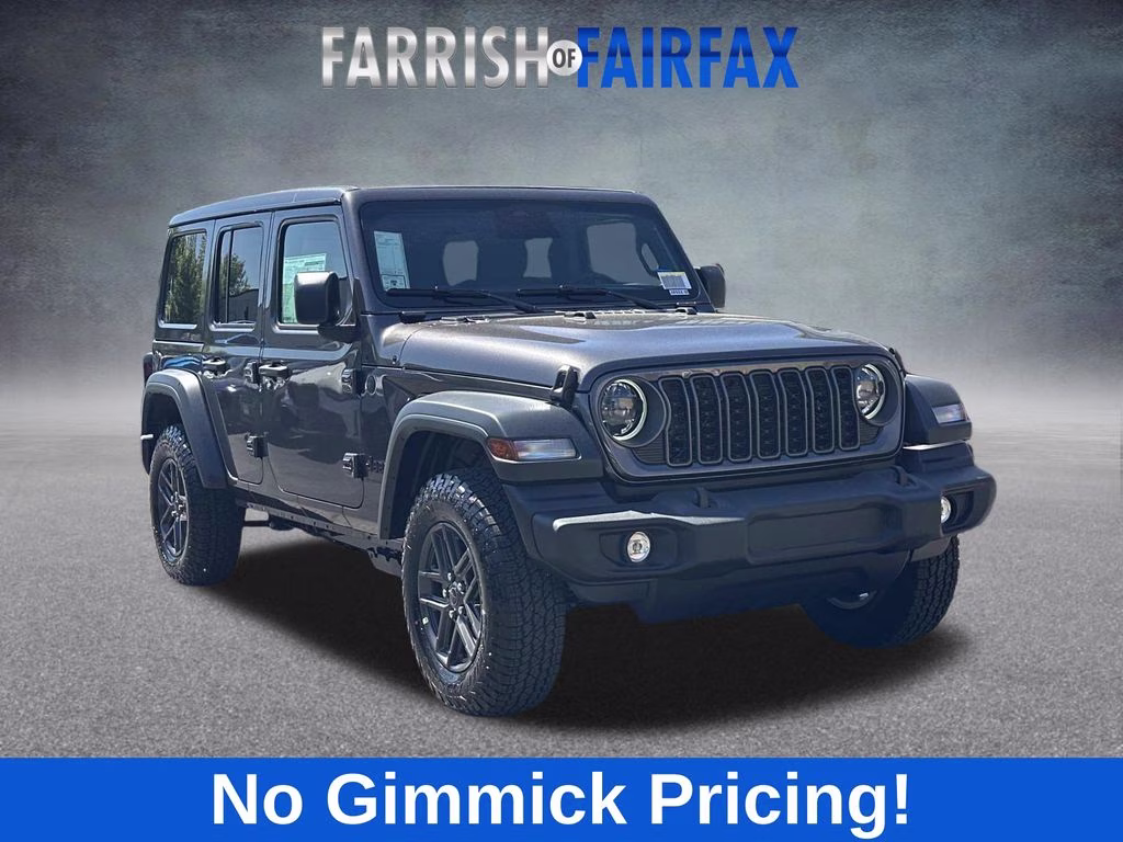 2026 Granite Crystal Metallic Clearcoat Jeep Wrangler Sport S 4X4 SUV