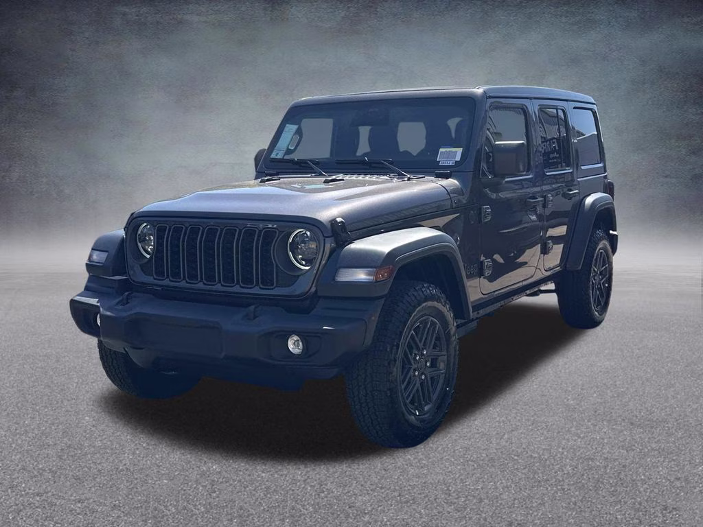 2026 Granite Crystal Metallic Clearcoat Jeep Wrangler Sport S 4X4 SUV