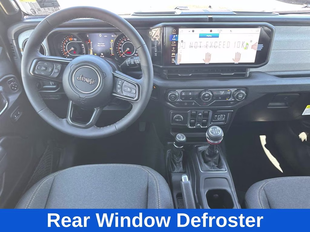 2026 Granite Crystal Metallic Clearcoat Jeep Wrangler Sport S 4X4 SUV