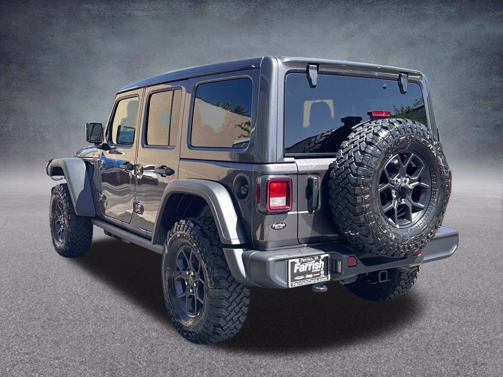 2026 Granite Crystal Metallic Clearcoat Jeep Wrangler Willys 4X4 SUV