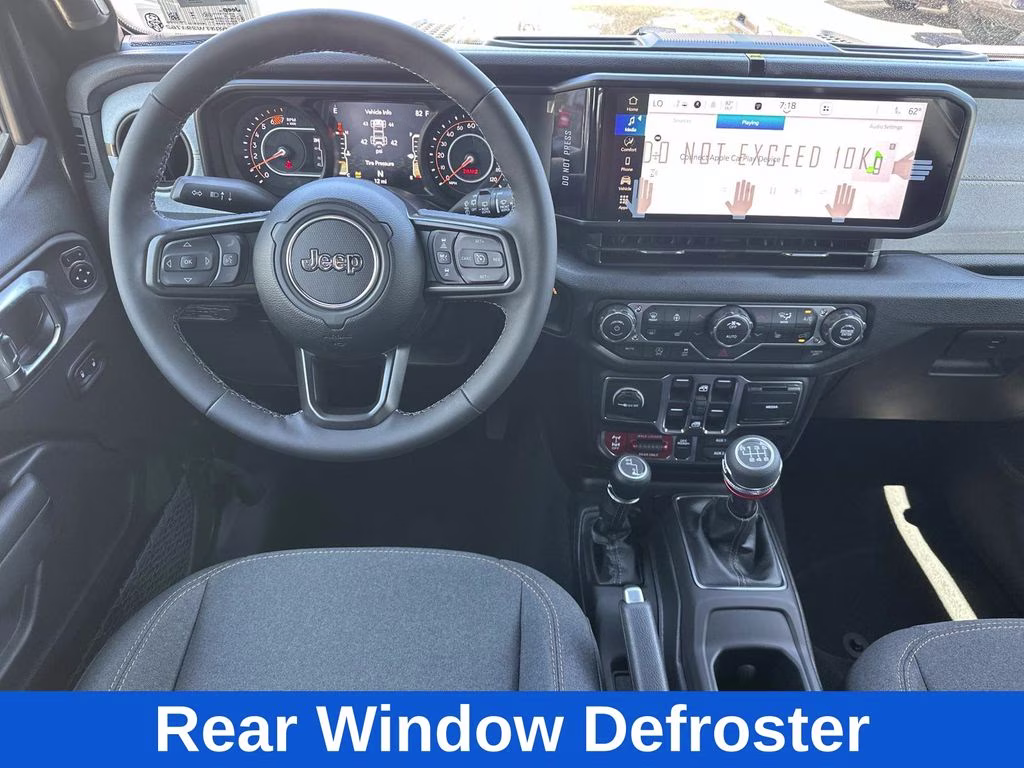 2026 Granite Crystal Metallic Clearcoat Jeep Wrangler Willys 4X4 SUV