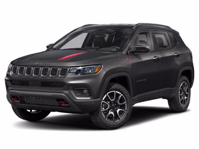2026 Diamond Black Crystal Pearlcoat Jeep Compass Trailhawk 4X4 SUV