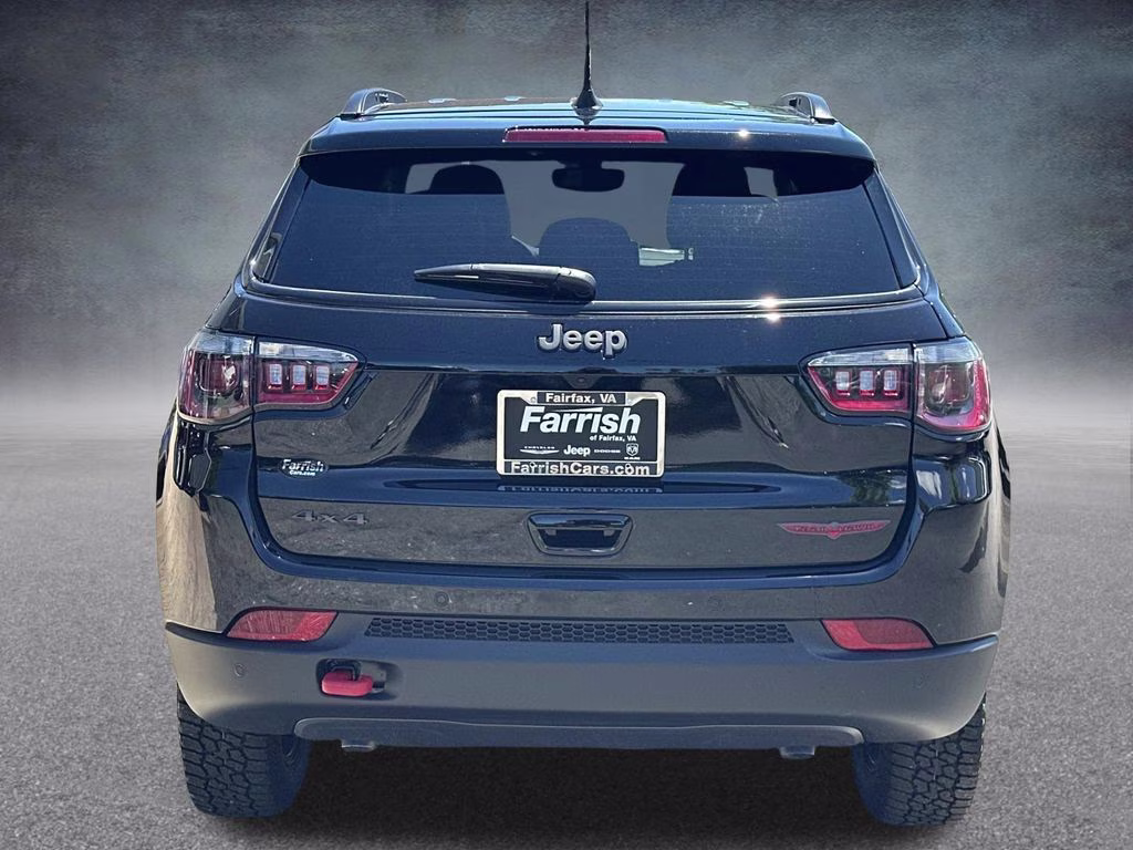 2026 Diamond Black Crystal Pearlcoat Jeep Compass Trailhawk 4X4 SUV