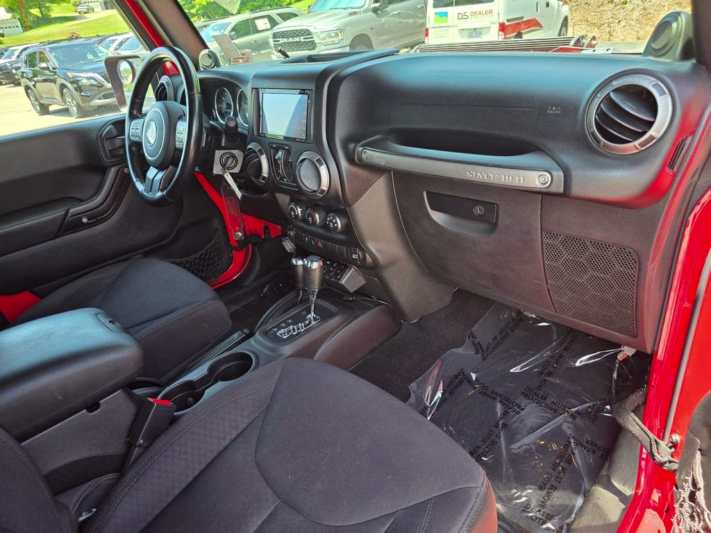 2013 Rock Lobster Clearcoat Jeep Wrangler Unlimited Sport 4X4 SUV